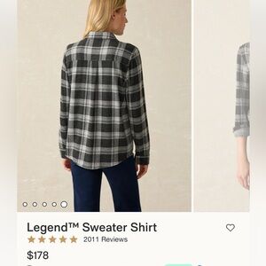Faherty legend sweater shirt